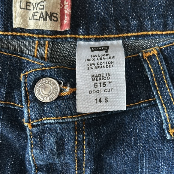 Levi’s Women’s 515 boot cut 14s jeans - Picture 7 of 8